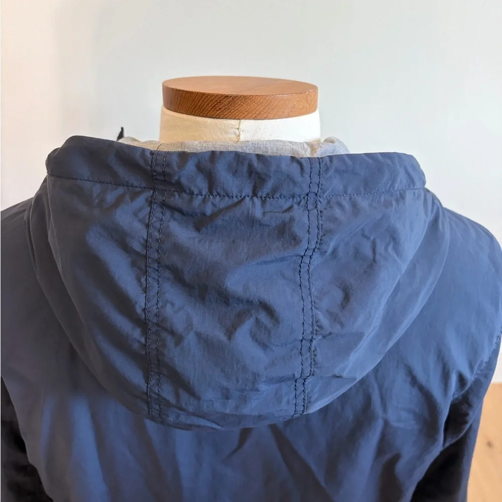 Jack O'neill Navy Blue Windbreaker Hoodie Jacket XL